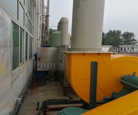 博倫特藥業(yè)廢氣凈化系統(tǒng)施工現(xiàn)場 噴淋塔 uv活性炭凈化一體機 成功案例 青島兆星環(huán)保設備